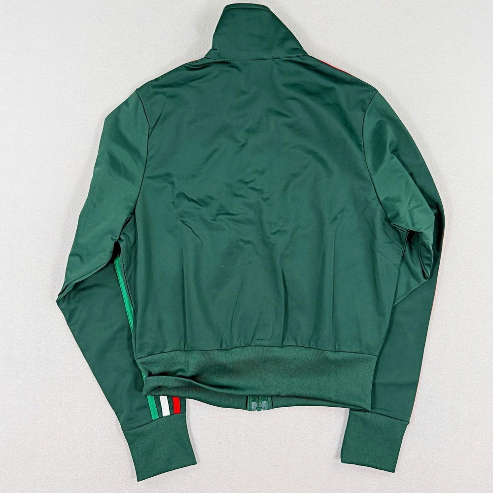 Adidas Firebird Track Top Team Dark Green Mexico / Size M Womens KC6568, New - Picture 2 of 7